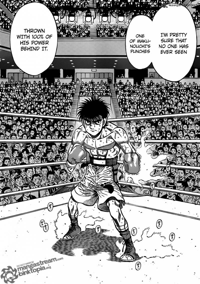 Hajime no Ippo: Fighting Spirit, Chapter 935 image 08